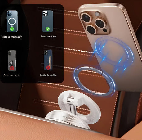 Suporte Universal Para Celular CarroMesa Vácuo - Estabilidade e Versatilidade Onde Você Precisar!