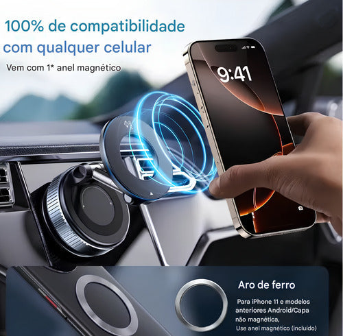 Suporte Universal Para Celular CarroMesa Vácuo - Estabilidade e Versatilidade Onde Você Precisar!