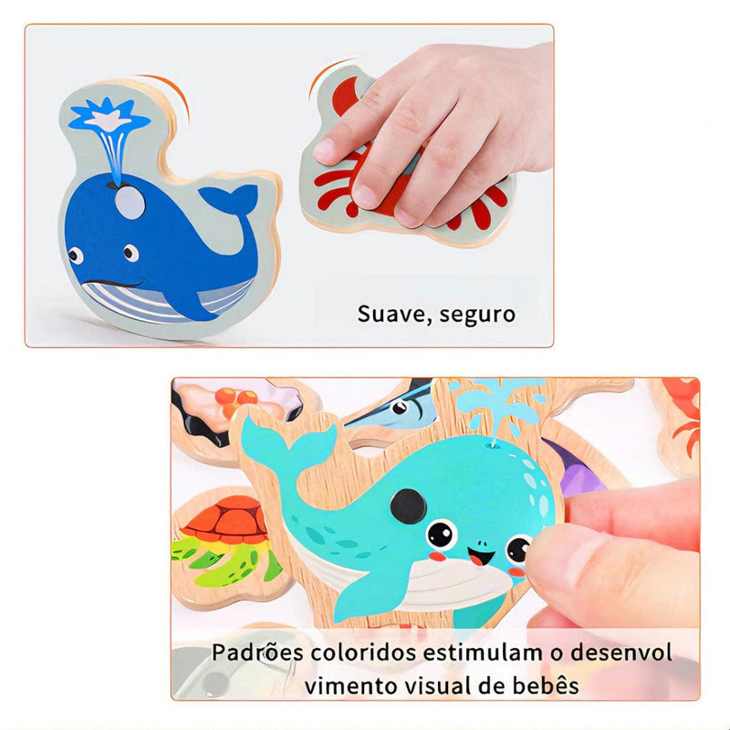 Pescaria magnética MagnetFish - Diversão Educativa