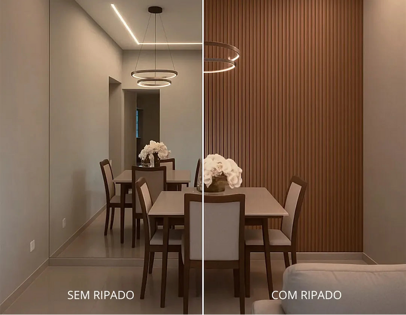 Painel Ripado Madeto Fix - Elegância e Praticidade
