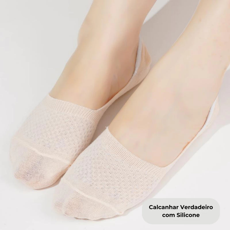 Meia Invisível Respira Pro - Conforto Discreto