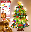 Árvore Sensorial de Natal - Merry Christmas