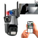 Câmera de Segurança Externa Lente Dupla Bivolt